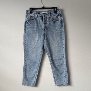 NWOT Habitual mesa verde women’s size 28 light wash denim button fly